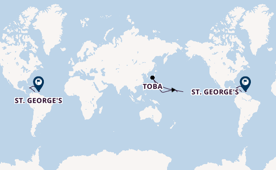 Caribbean from Antigua, Antigua and Barbuda with the Britannia 