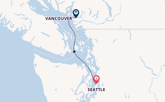 USA Westküste ab Seattle, USA auf der Noordam