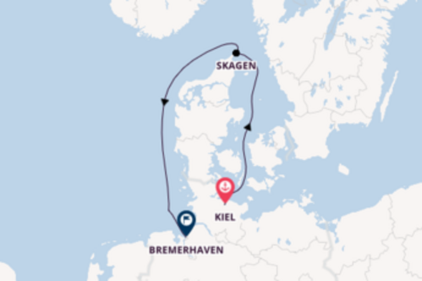 Cruise met Phoenix Cruises naar Skagen
