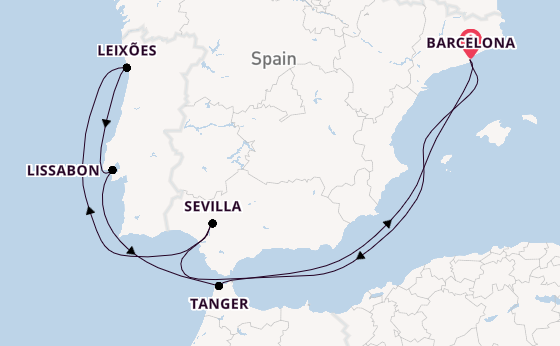 Westelijke Middellandse Zee vanaf Barcelona, Spanje met de Celebrity Equinox