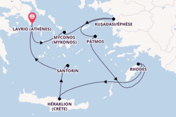 Admirez avec Celestyal Cruises, la destination: Héraklion (Crète)