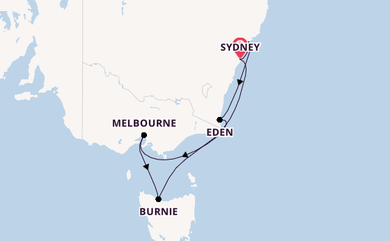 Australien ab Sydney auf der Norwegian Spirit