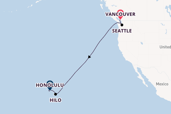 Polynesia from Vancouver, British Columbia with the Celebrity Edge