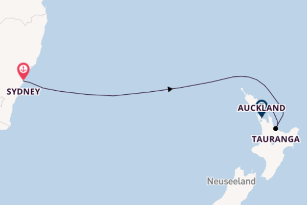 Australien und Neuseeland ab Sydney, Australien auf der Royal Princess