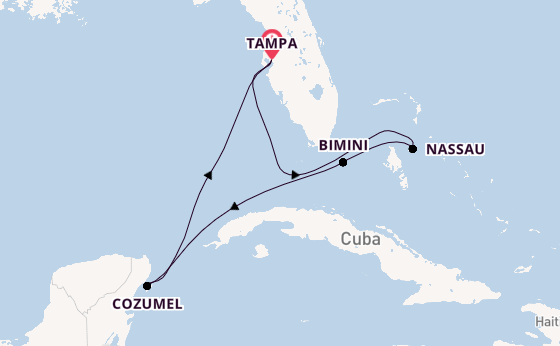 Caribbean vanaf Tampa, Verenigde Staten met de Celebrity Summit