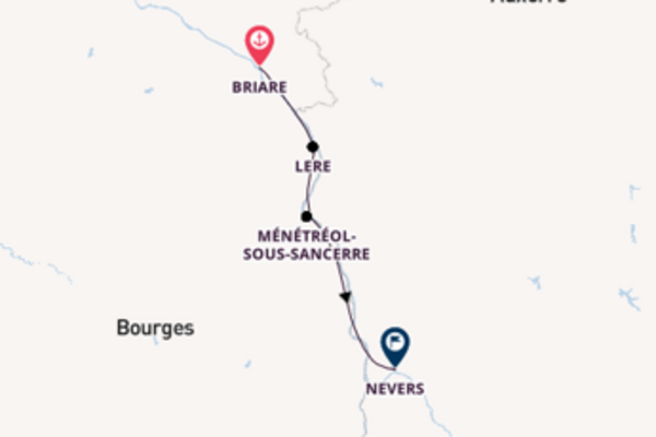 7 day expedition from Briare to Nevers