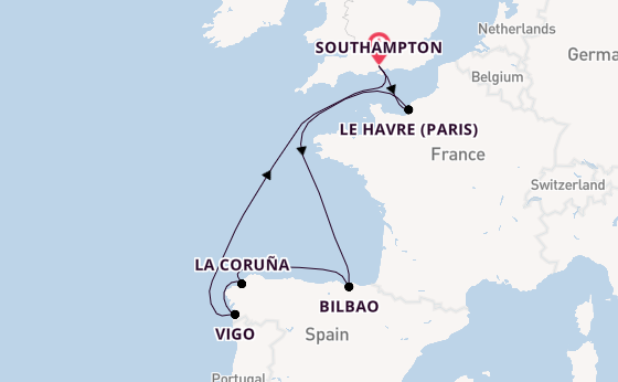 England from Australia with the Freedom of the Seas