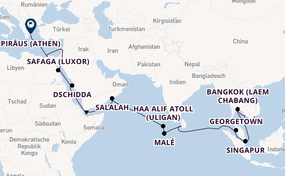 Südostasien ab Vũng Tàu, Vietnam auf der VASCO DA GAMA
