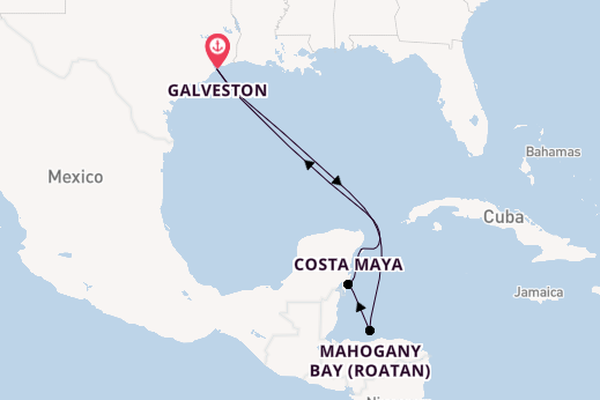 Western Caribbean from Galveston, Texas, USA with the Harmony of the Seas