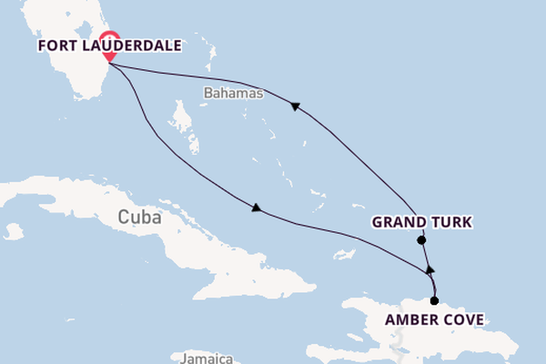 Caribbean vanaf Fort Lauderdale, Verenigde Staten met de Star Princess