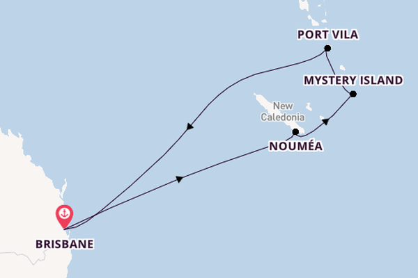 South Pacific from Brisbane, Australia with the Quantum of the Seas