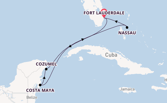 Caribbean vanaf Fort Lauderdale, Verenigde Staten met de Celebrity Beyond