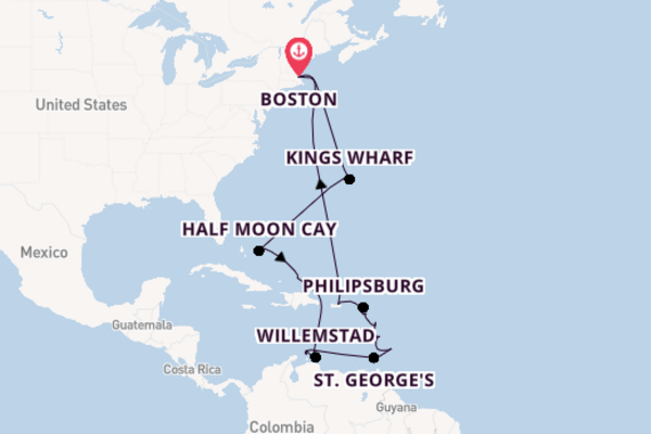 Cruise met Holland America Line naar het romantische Boston