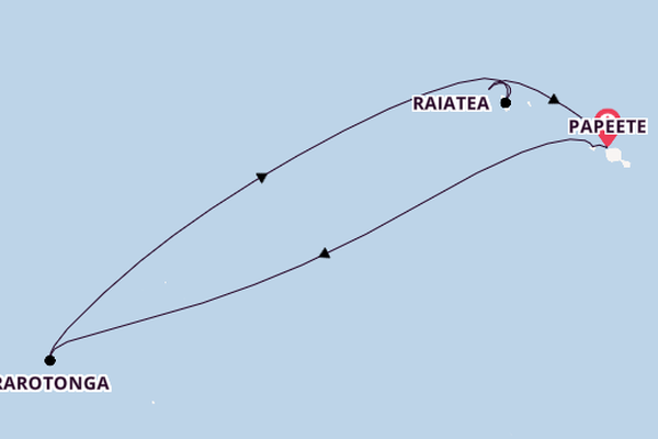 French Polynesia from Papeete, Tahiti, French Polynesia with the Norwegian Spirit 