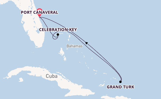 Caribbean from Port Canaveral, Florida with the Star Princess