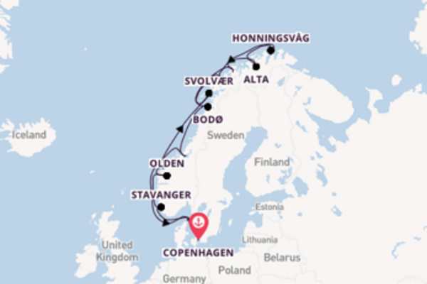 Glorious cruise from Copenhagen with Azamara Club Cruises