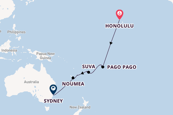 From Aloha to Australia: A South Pacific Cruise Journey