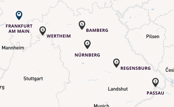 Main ab Passau auf der VIVA TIARA
