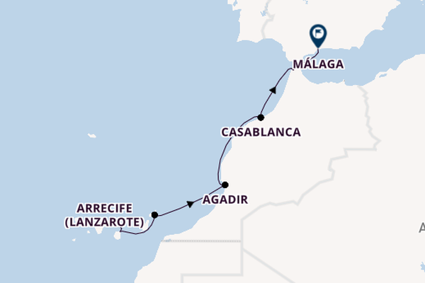 Kanarische Inseln ab Santa Cruz de Tenerife, Spanien auf der EXPLORA V