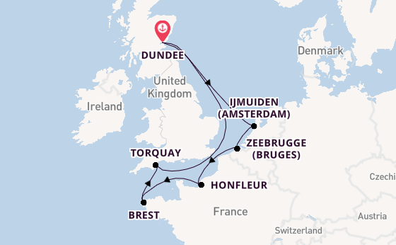 10 day trip from Dundee