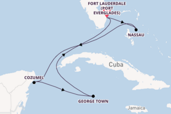 Celebrity Ascent 8  Fort Lauderdale (Port Everglades)-Fort Lauderdale (Port Everglades)