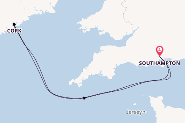 Britische Inseln ab Southampton, Großbritannien auf der MSC Virtuosa