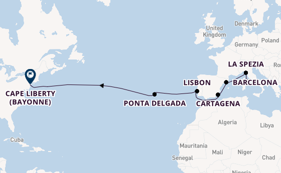 Italy, Spain, Portugal & Cruising To The Big Apple