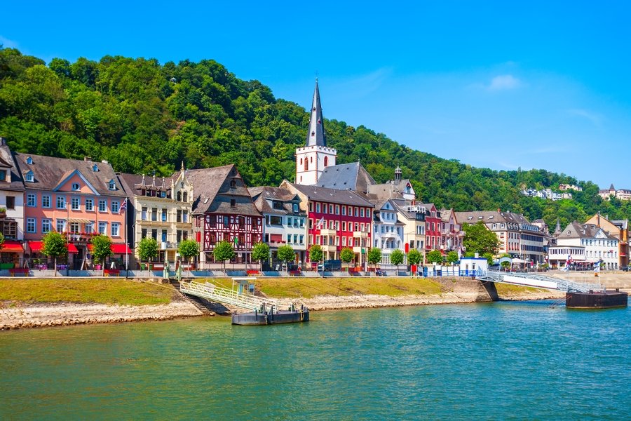 Rhein ab Königswinter, Deutschland auf der Swiss Crystal
