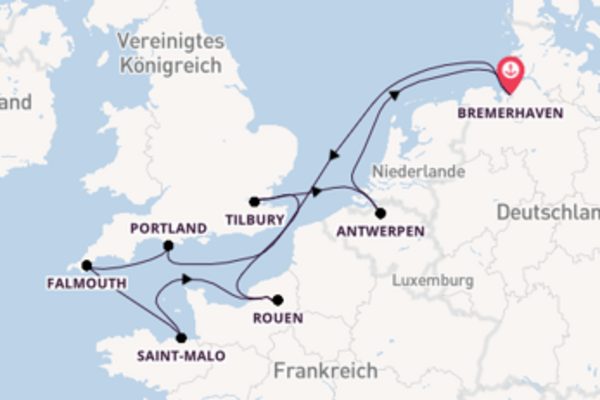 13 Tage Westeuropa Reise