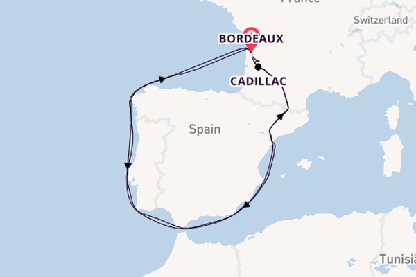 Garonne from Bordeaux, France with the Avalon Artistry II