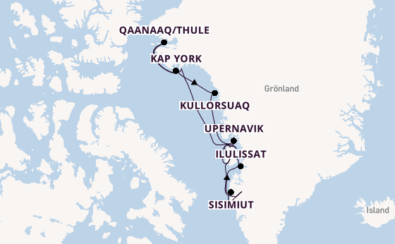 Arktis ab Deutschland auf der MS Hamburg