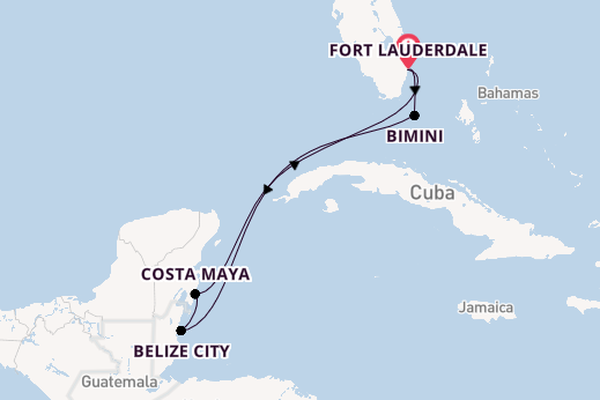 Caribbean vanaf Fort Lauderdale, Verenigde Staten met de Celebrity Beyond