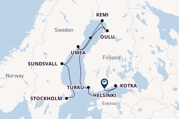 Northern Europe from Stockholm, Sweden with the Seven Seas Mariner