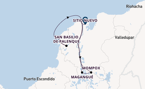 South America from Cartagena, Colombia with the AmaMagdalena
