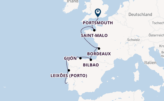 Portugal ab Lissabon, Portugal auf der Azamara Quest