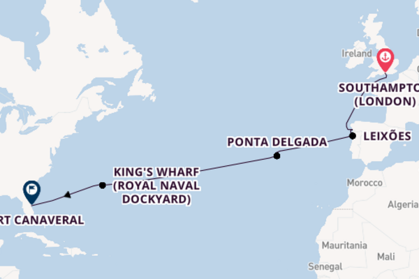 Transatlantic & Repositioning From Southampton with the Celebrity Apex