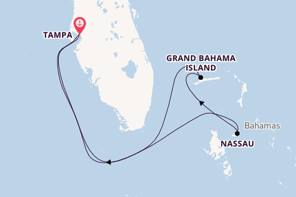 Caribbean from Tampa, Florida, USA with the Celebrity Constellation