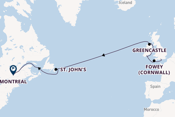 Transatlantic from Southampton, England with the Seven Seas Prestige