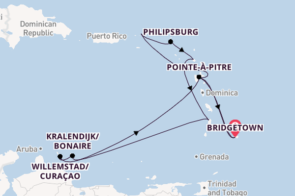 Trip with Ambassador Cruise Line from Bridgetown