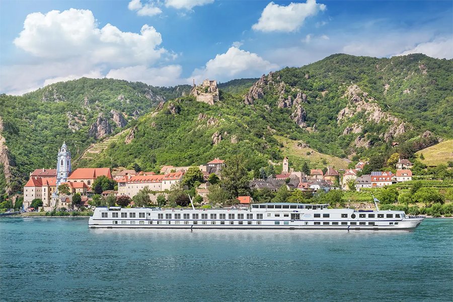 Donau ab Passau, Deutschland auf der MS Classica