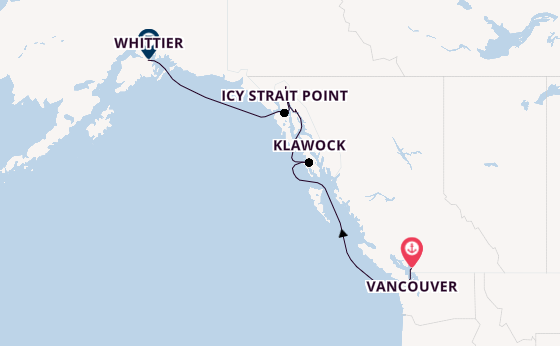 Alaska & West Canada from Vancouver, Canada with the Seven Seas Explorer