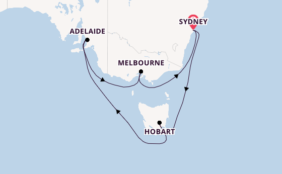 Australia from Sydney, Australia with the Celebrity Solstice