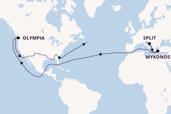 8daagse cruise met de Explorer of the Seas vanuit Ravenna