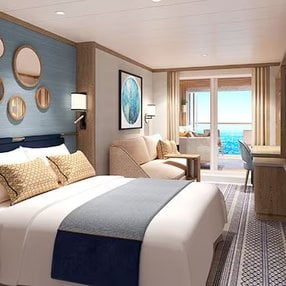 Kommen Sie an Bord der Iona und entdecken Sie eine der 199 Kabinenkategorien auf insgesamt 16 Decks die für 5200 Passagiere Platz bieten. Wählen Sie Ihre Traumkabine und fühlen Sie sich auf Ihrer Kreuzfahrt an Bord der Iona wie Zuhause!