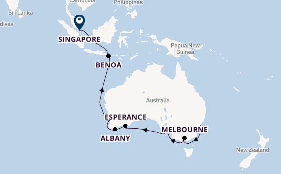 Australia from Sydney, Australia with the Norwegian Spirit 