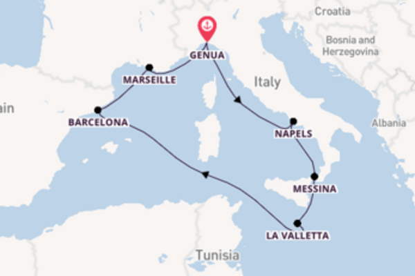Bewonder Messina met MSC Cruises