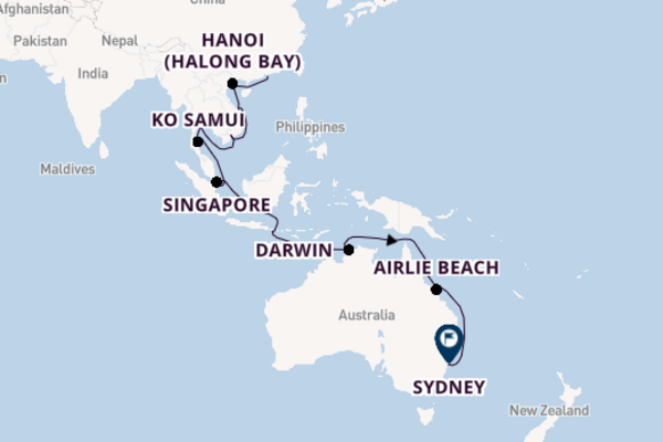 Hong Kong to Sydney Grand Adventure