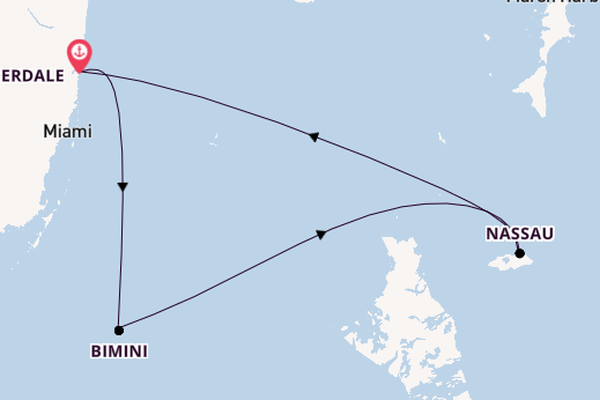Caribbean vanaf Fort Lauderdale, Verenigde Staten met de Celebrity Eclipse