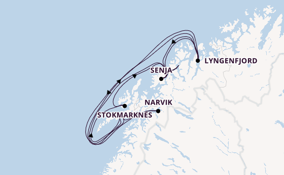 Norwegen ab Tromsø, Norwegen auf der MS Spitsbergen