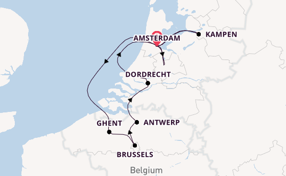 Ijssel from Amsterdam, Netherlands with the AmaFiora